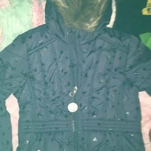 Navy blue winter jacket